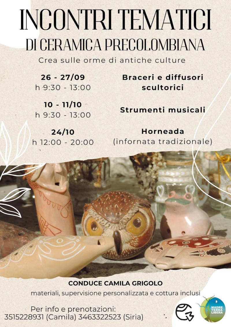 Ceramica Precolombiana a Madre Terra Libera