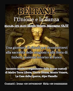 Beltane 2026 Montevenere